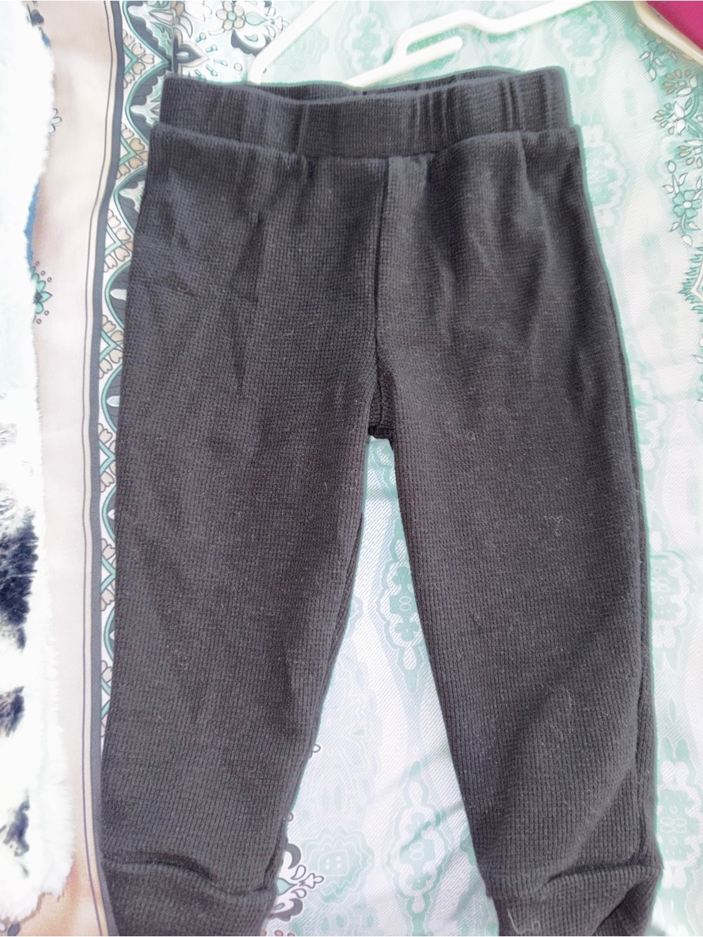 Black toddler pants